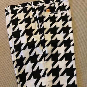 Loudmouth Oakmont Houndstooth Mens Short 40